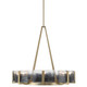 Aenon Eight Light Chandelier (3164-8 BCB-SWG)