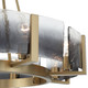 Aenon Eight Light Chandelier (3164-8 BCB-SWG)