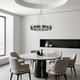 Aenon Eight Light Chandelier (3164-8 PW-SWG)