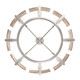 Aenon Eight Light Semi-Flush Mount (3164-8SF PW-AWG)
