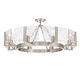 Golden - 3164-8SF PW-HWG - Eight Light Semi-Flush Mount - Aenon - Pewter