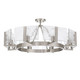 Aenon Eight Light Semi-Flush Mount (3164-8SF PW-HWG)