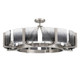 Aenon Eight Light Semi-Flush Mount (3164-8SF PW-SWG)