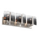 Golden - 3164-BA3 PW-SWG - Three Light Vanity - Aenon - Pewter