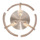 Aenon Three Light Flush Mount (3164-FM PW-AWG)