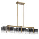 Aenon Three Light Island Pendant (3164-LP BCB-SWG)
