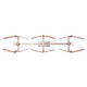Aenon Three Light Island Pendant (3164-LP PW-AWG)