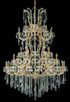 Elegant Lighting - 2801G54G/RC - 61 Light Chandelier - Maria Theresa - Gold