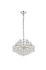 Elegant Lighting - 1106D18C - Five Light Pendant - Savannah - Chrome
