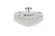 Elegant Lighting - 1107F20C - Five Light Flush Mount - Savannah - Chrome