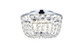 Elegant Lighting - 1109F10C - Three Light Flush Mount - Cora - chrome