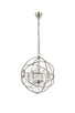 Elegant Lighting - 1130D17PN/RC - Four Light Pendant - Geneva - Polished nickel