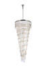 Elegant Lighting - 1201SR30PN/RC - 35 Light Chandelier - Sydney - polished nickel
