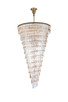 Elegant Lighting - 1201SR48SG/RC - 58 Light Chandelier - Sydney - satin gold
