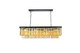 Elegant Lighting - 1202D50MB-GT/RC - 12 Light Chandelier - Sydney - Matte Black