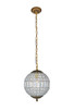 Elegant Lighting - 1205D12FG/RC - One Light Pendant - Olivia - French Gold
