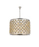 Elegant Lighting - 1206D27PN-GT/RC - Eight Light Chandelier - Madison - Polished nickel