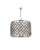 Elegant Lighting - 1206D27PN-SS/RC - Eight Light Chandelier - Madison - Polished nickel