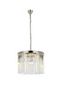 Elegant Lighting - 1208D20PN/RC - Six Light Pendant - Sydney - Polished nickel