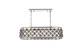 Elegant Lighting - 1216G40PN-SS/RC - Six Light Chandelier - Madison - Polished Nickel