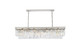 Elegant Lighting - 1232D60PN/RC - 12 Light Chandelier - Sydney - Polished nickel