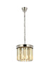 Elegant Lighting - 1238D12PN-GT/RC - Three Light Pendant - Sydney - Polished nickel