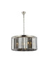Elegant Lighting - 1238D31PN-SS/RC - Eight Light Chandelier - Sydney - Polished nickel