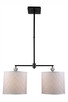 Elegant Lighting - 1445D34BZ - Two Light Pendant - Gemma - Bronze