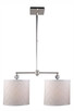 Elegant Lighting - 1445D34PN - Two Light Pendant - Gemma - Polished Nickel