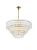 Elegant Lighting - 1780D31SG - Ten Light Pendant - Emilia - Satin Gold