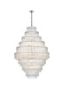 Elegant Lighting - 1780D36C - 27 Light Chandelier - Emilia - Chrome and Clear