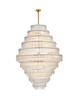 Elegant Lighting - 1780D42SG - 33 Light Chandelier - Emilia - Satin Gold and Clear