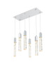 Elegant Lighting - 2088D32C - Six Light Pendant - Aurora - Chrome
