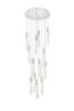 Elegant Lighting - 2089G30C - 13 Light Chandelier - Aurora - Chrome and Clear