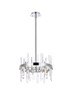 Elegant Lighting - 2200D16C - Eight Light Pendant - Serena - chrome