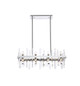 Elegant Lighting - 2200G30C - 16 Light Chandelier - Serena - chrome