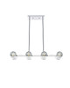 Elegant Lighting - 3505D31C - Eight Light Pendant - Eren - Chrome