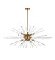 Elegant Lighting - 2502D46SG - Ten Light Pendant - Sienna - Gold