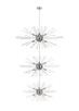 Elegant Lighting - 2502G46L3C - 30 Light Chandelier - Sienna - chrome