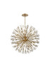 Elegant Lighting - 2550D38SG - 24 Light Pendant - Vera - gold