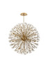 Elegant Lighting - 2550D50SG - 34 Light Pendant - Vera - gold