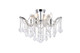 Elegant Lighting - 2800F18C/RC - Four Light Flush Mount - Maria Theresa - Chrome