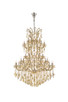 Elegant Lighting - 2800G54GT-GT/RC - 61 Light Chandelier - Maria Theresa - Golden Teak
