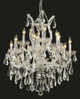 Elegant Lighting - 2801D27C/RC - 13 Light Chandelier - Maria Theresa - Chrome