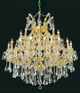 Elegant Lighting - 2801D36G/RC - 24 Light Chandelier - Maria Theresa - Gold