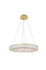 Elegant Lighting - 3503D23G - LED Chandelier - Monroe - gold