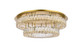 Elegant Lighting - 3503F30L2G - LED Flush Mount - Monroe - Gold