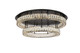 Elegant Lighting - 3503F33L2BK - LED Flush Mount - Monroe - Black