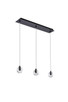 Eren LED Pendant (3505D28BK)