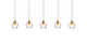 Eren LED Pendant (3505D32G)